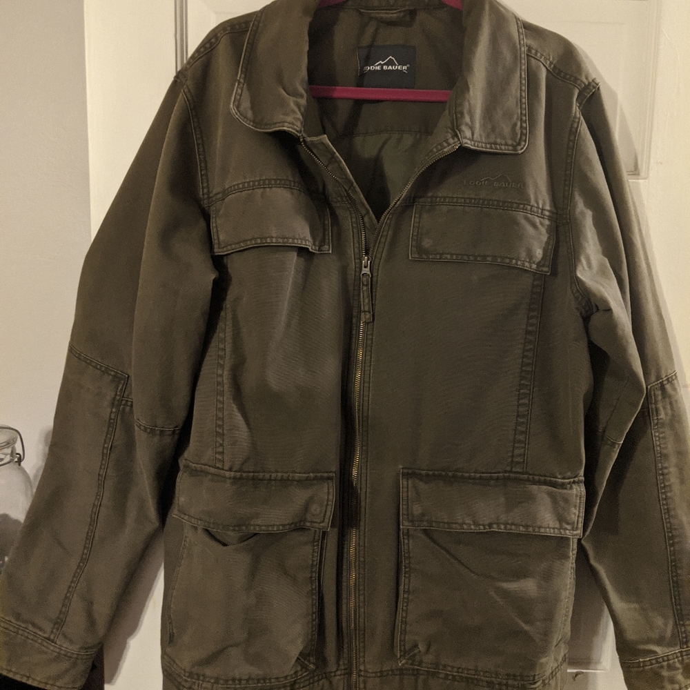 Eddie Bauer XLT jacket. Hunter green.